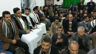 برگزاری مراسم سالگرد شهدای مقاومت مردمی یمن در آمل