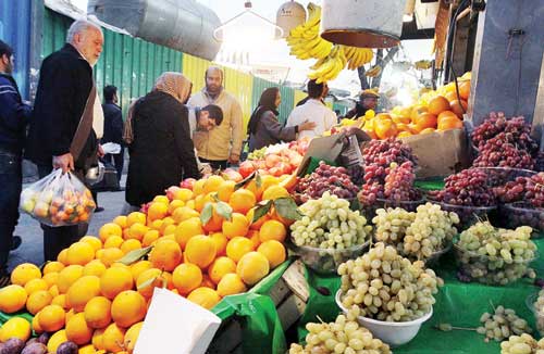 قیمت میوه در کرمانشاه در حال صعود