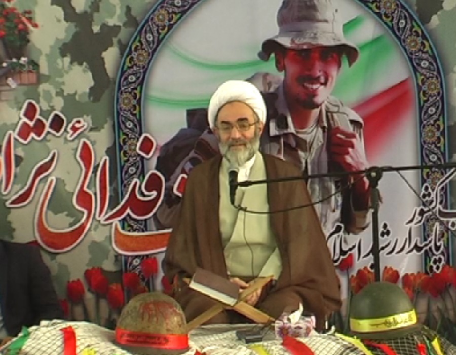 برپایی یادواره شهید امنیت در سنگر برپایی یادواره شهید امنیت در سنگر