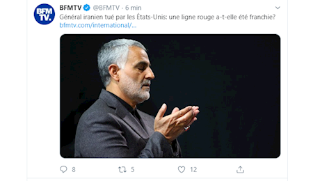 بازتاب شهادت سپهبد سلیمانی