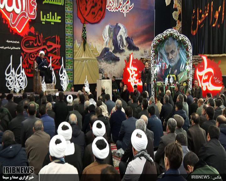 مراسم گرامیداشت شهادت سپهبد حاج قاسم سلیمانی مراسم گرامیداشت شهادت سپهبد حاج قاسم سلیمانی