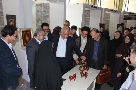 برگزاری نمایشگاه هنر و معماری دانشگاه پیام نور