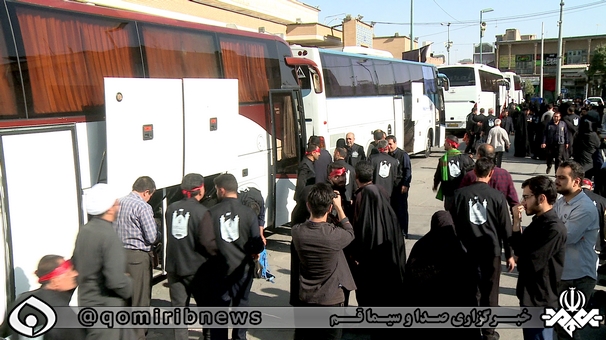 اعزام خادمان موکب حضرت معصومه به عراق