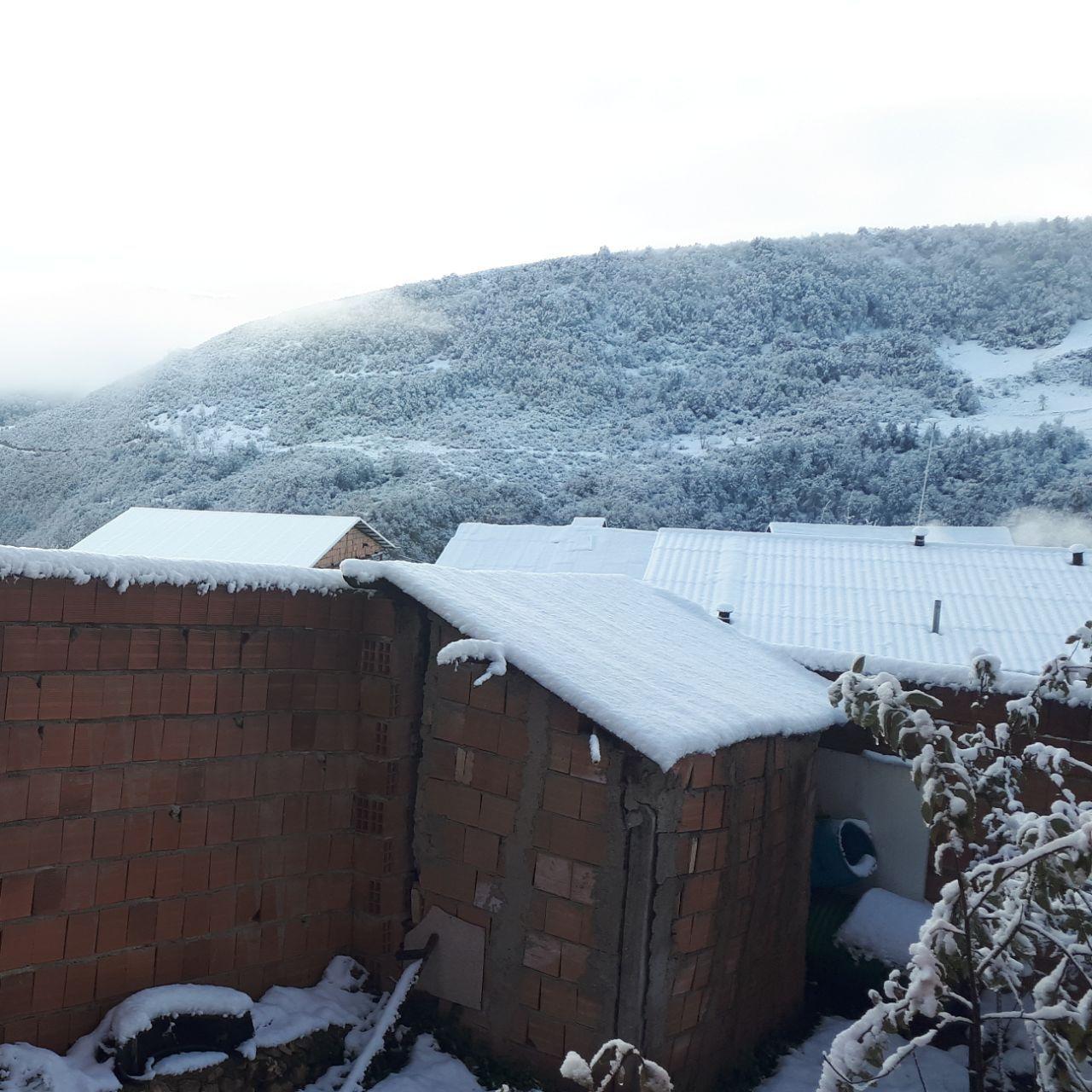 تداوم بارشها بصورت برف و باران