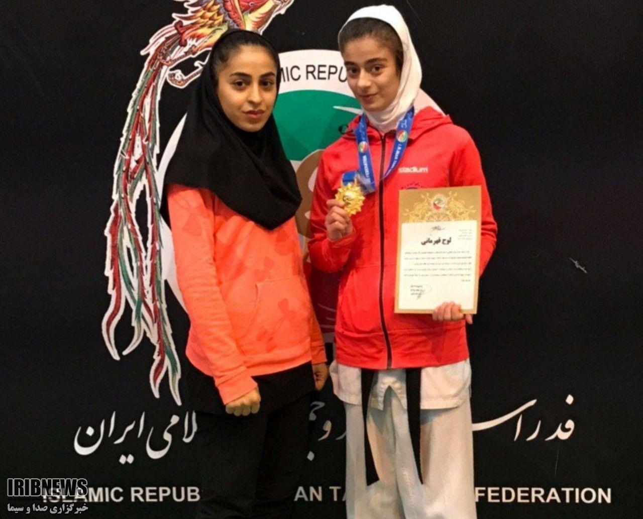 کسب یک نشان طلا و یک نقره حاصل کار تکواندوکاران کردستانی در رقابت‌های قهرمانی کشور