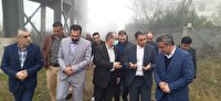 بازدید از ورزشگاه نیمه کاره شهدای رستمرود