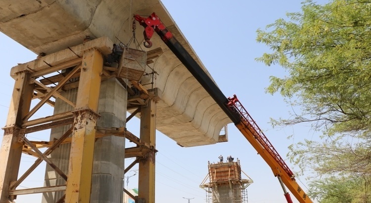 پیشرفت ۸۵ درصدی محور ال ۴۰۰ میدان چهارشیر اهواز