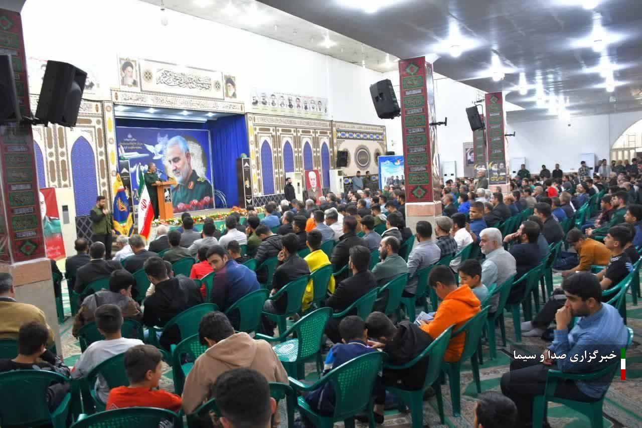 برگزاری مراسم بزرگداشت پنجمین سالگرد شهادت سردار سلیمانی در اندیمشک برگزاری مراسم بزرگداشت پنجمین سالگرد شهادت سردار سلیمانی در اندیمشک