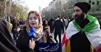 حضور پرشور جوانان ایرانی در یوم الله ۲۲ بهمن