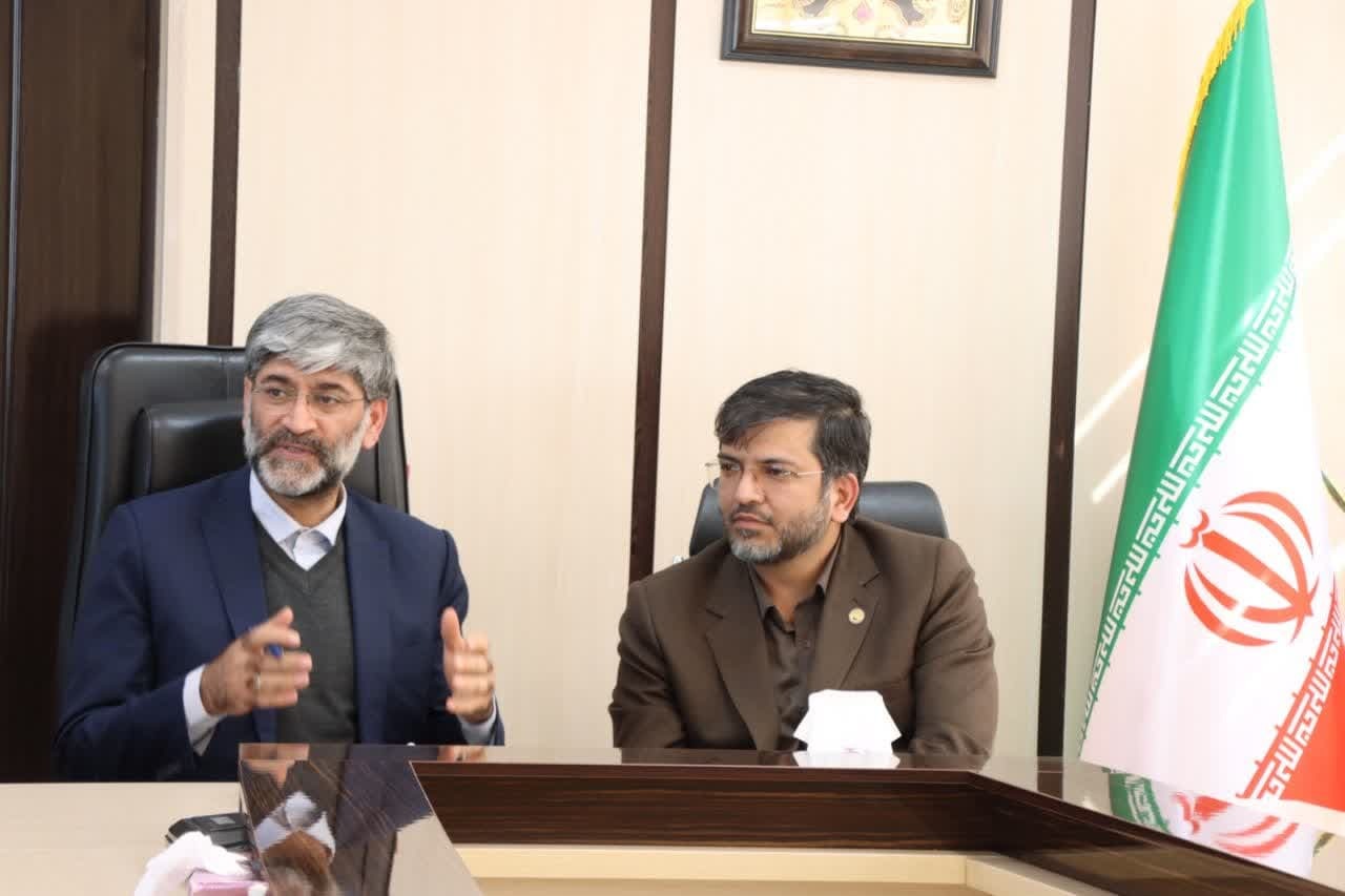 دیدار رئیس کمیسیون حقوقی و قضایی مجلس با رئیس کل دادگستری آذربایجان غربی دیدار رئیس کمیسیون حقوقی و قضایی مجلس با رئیس کل دادگستری آذربایجان غربی