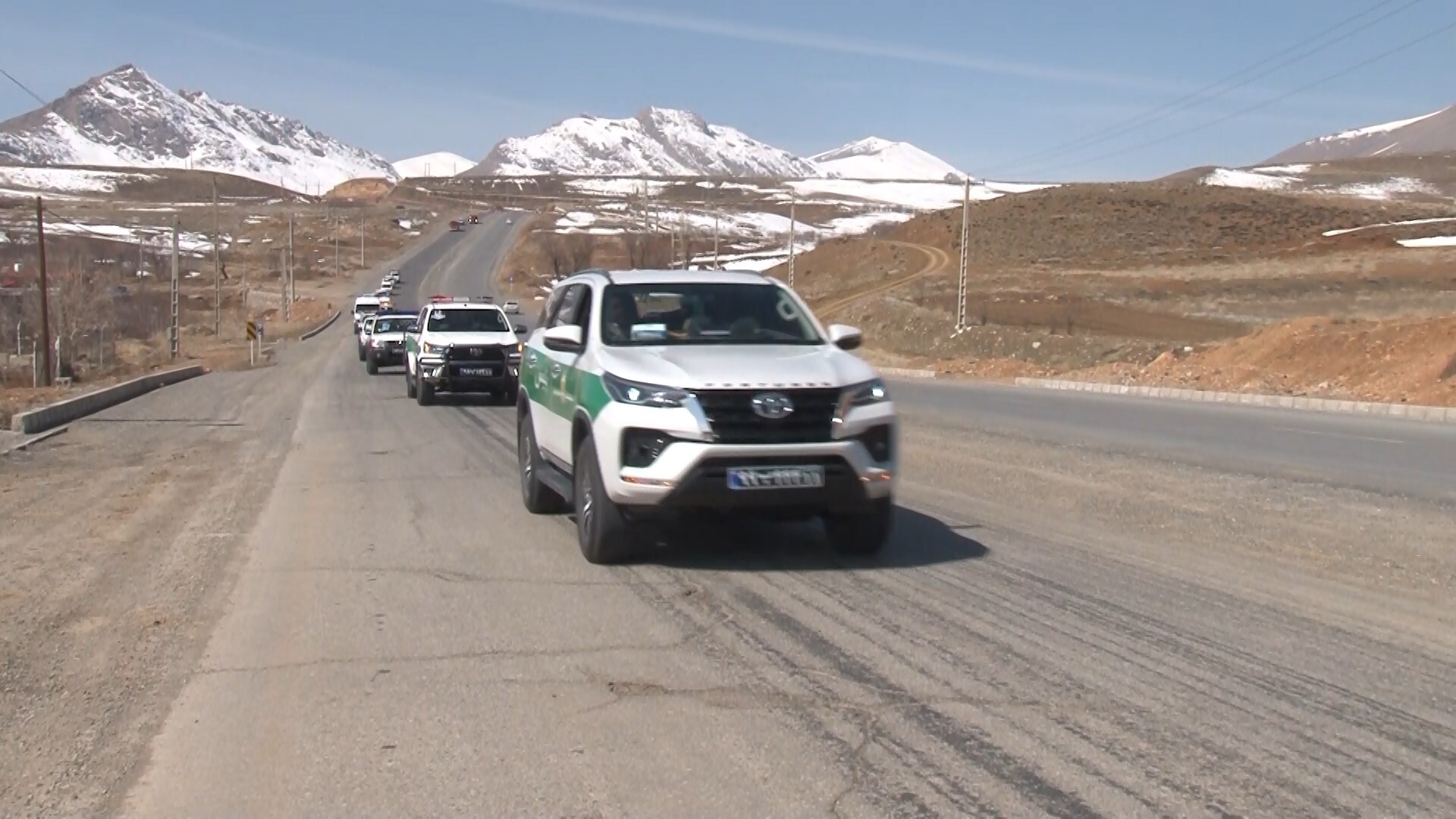 رزمایش طرح نوروزی نه به تصادف در شهرستان فریدونشهر و فریدن