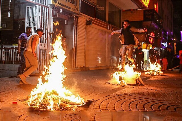 مصدوم شدن ۱۱ نفر بر اثر حوادث مرتبط با چهارشنبه آخر سال در گلستان