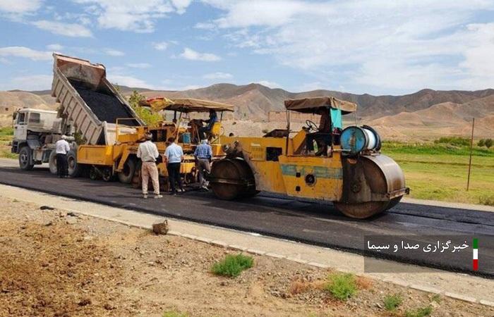 روکش آسفالت و بهسازی ۷۰ کیلومتر از جاده‌های ازنا