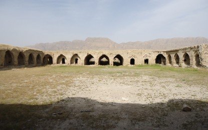 مرمت کاروانسرای صفوی در کازرون