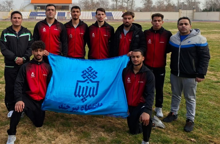 نایب‌قهرمانی تیم دو و میدانی پسران دانشگاه بیرجند در مسابقات منطقه ۹ کشور