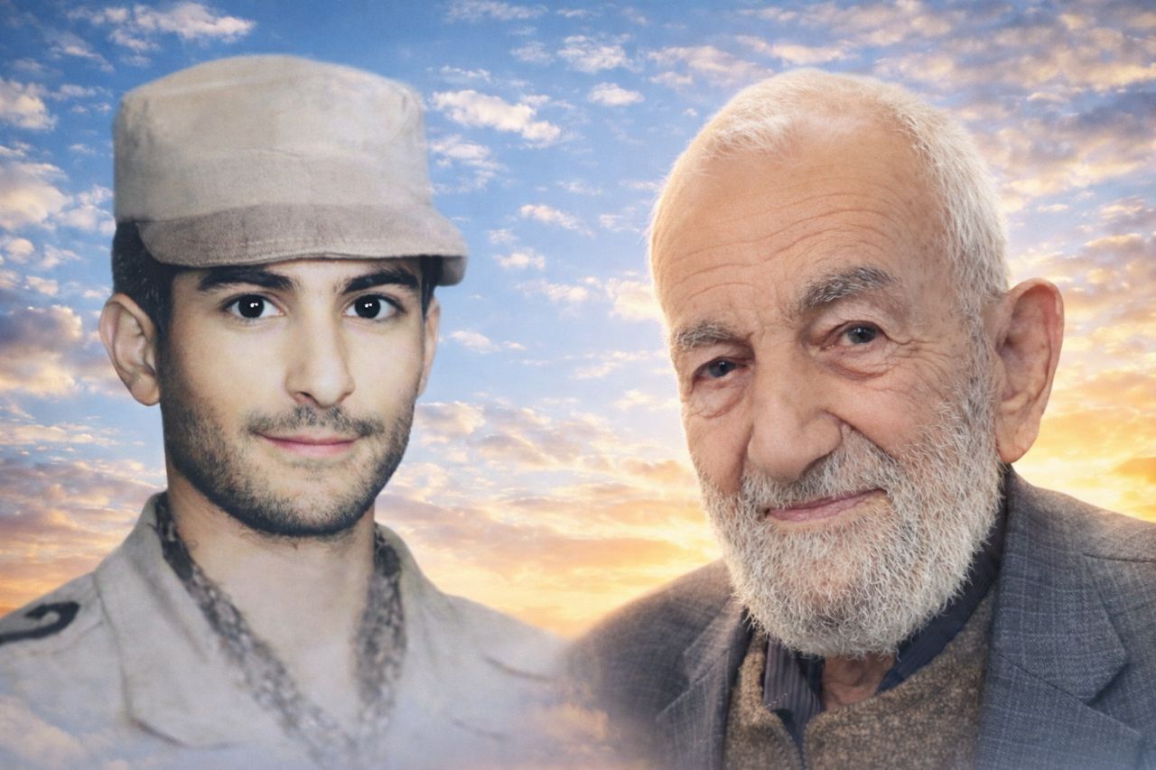 آسمانی شدن پدر شهید حسینعلی بلوک‌باشی در لاهیجان