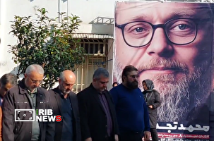 تشییع پیکر محمد تجدد هنرمندگیلانی تا خانه ابدی