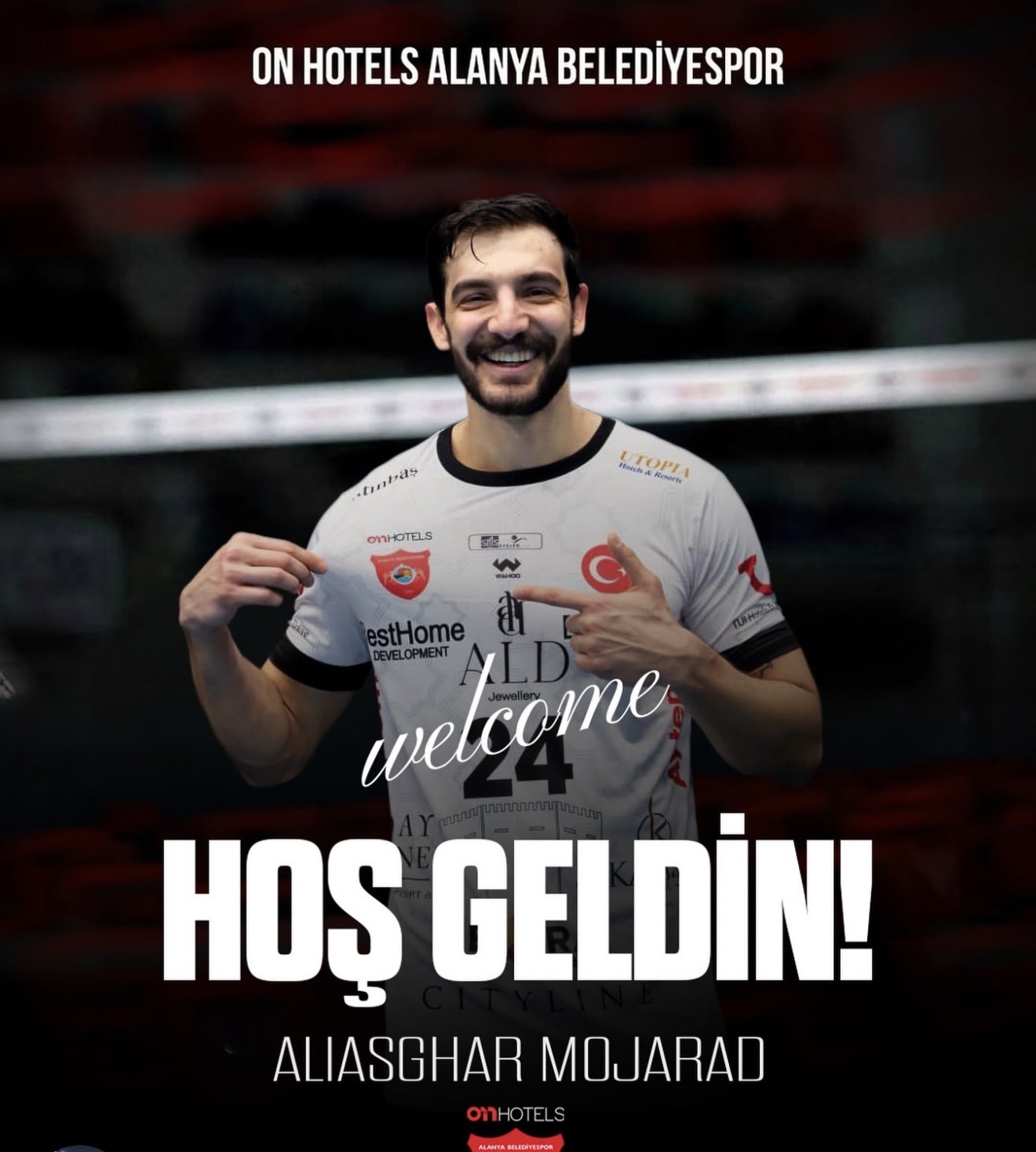 والیبالیست خراسان شمالی به لیگ اروپا پيوست