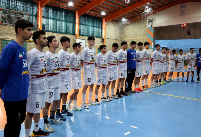 حریفان پسران ایران در هندبال کمتر از ۱۷ سال آسیا