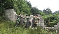 آزاد سازی بیش از هزار مترمربع از زمین‌های ملی در شهرستان فومن