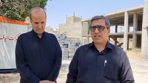 مدرسه ای در مسکن مهر گلپایگان مزین به نام سپهبد شهید سلامی