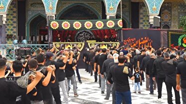 سوز و گداز مردم گرگان در روز تاسوعا