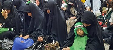 برگزاری مراسم شیرخوارگان حسینی در آستان مقدس امام زاده طاهر(ع)
