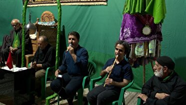 زنگ حیدری در نوش‌آباد نواخته شد
