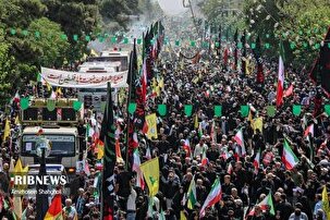 تشییع پیکر شهدای اقتدار در تهران ۲