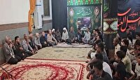 برگزاری نوحه‌های سنتی نشسته در بخش شمیل