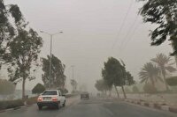 هشدار طوفان و گردوخاک در کاشان