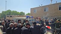 وداع فریدنی‌ها با قهرمان مقاومت در روستای خویگان