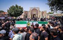 مردم قزوین و تهران در تشییع شهدای وطن: "ایستادگی و اقتدار ما ادامه دارد"