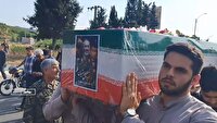 استقبال باشکوه مردم بهشهر از پیکر شهید سهیل رستمیان