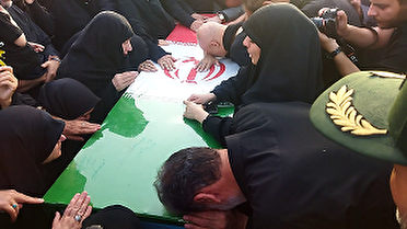 استقبال از پیکر مطهر سپهبد شهید علی شادمانی در همدان 