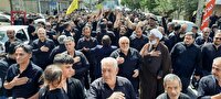 تشییع پیکر پاک و مطهر شهید حسین عبدی  در مهر شهر