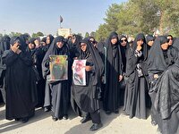 تشییع و خاکسپاری پیکر سرداران شهید حاجی زاده و باقری