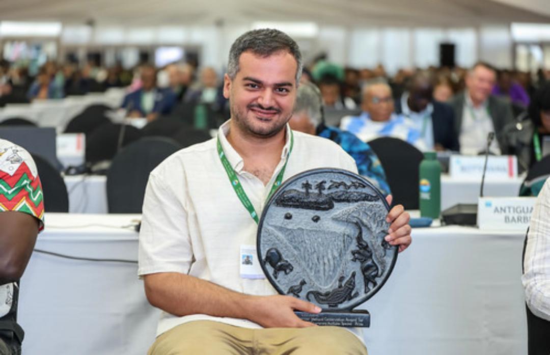 ایمان ابراهیمی برنده جایزه «قهرمان جوان تالابهای جهان» شد ایمان ابراهیمی برنده جایزه «قهرمان جوان تالابهای جهان» شد