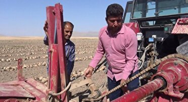پدر و پسر کارآفرین نهاوند‌ی به کمک کشاورزان آمدند