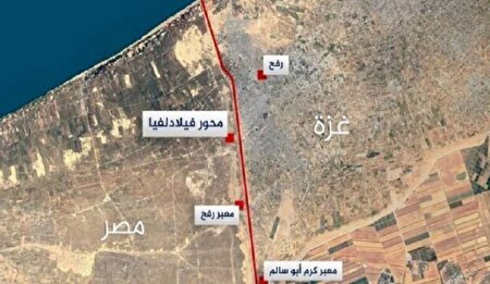 ارتش رژیم اشغالگر محور «فیلادلفیا» را بست