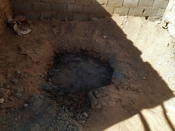 چاه غیرمجاز در سمیرم پر شد