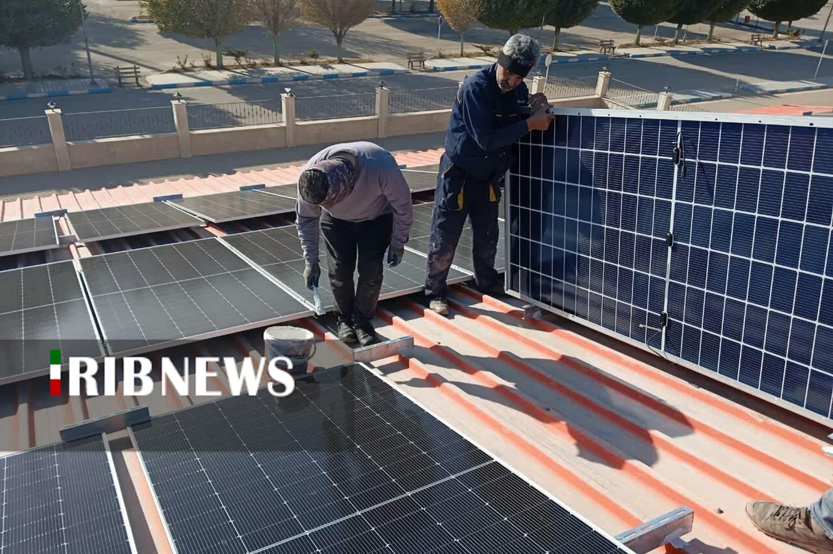 فرودگاه بجنورد اولین فرودگاه کشور که مجهز به نیروگاه خورشیدی شد