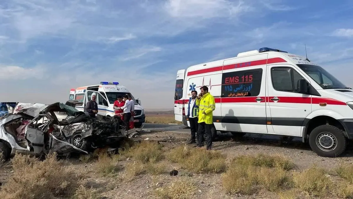 مصدوم شدن 6 نفر در تصادف زنجیرهای اتوبان ذوبآهن مصدوم شدن 6 نفر در تصادف زنجیرهای اتوبان ذوبآهن