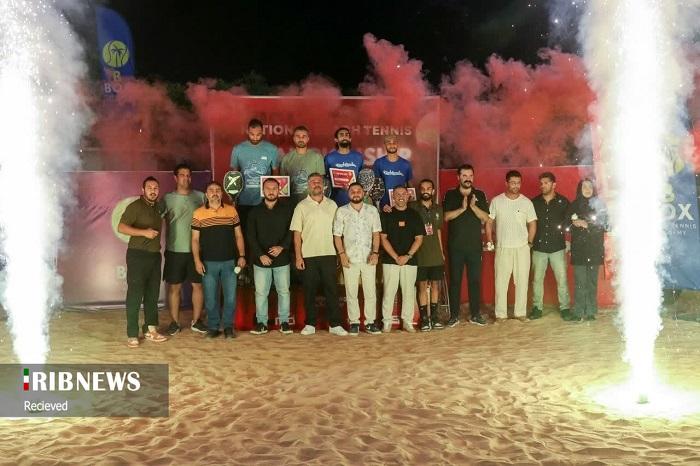 قهرمانی تیم کیش در مسابقات تنیس ساحلی قهرمانی کشور قهرمانی تیم کیش در مسابقات تنیس ساحلی قهرمانی کشور