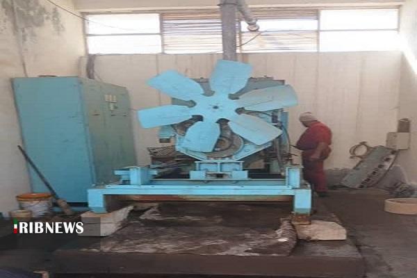 راه اندازی دیزل ژنراتور برق اضطراری در تلمبه خانه فاضلاب بندر امام خمینی