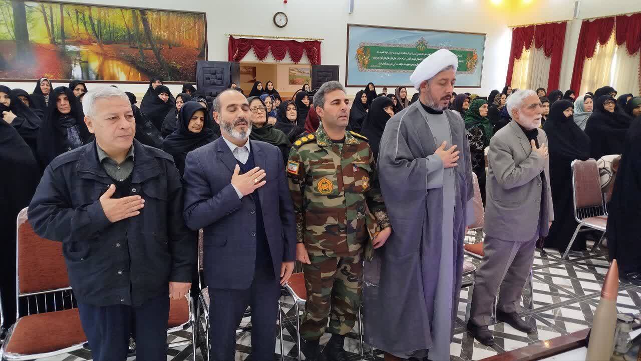 تکریم مادران و همسران شهدا در میاندوآب