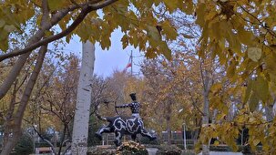 فصل هزار رنگ پاییز در اصفهان