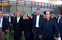 بازدید استاندار از دو واحد صنعتی در آبیک