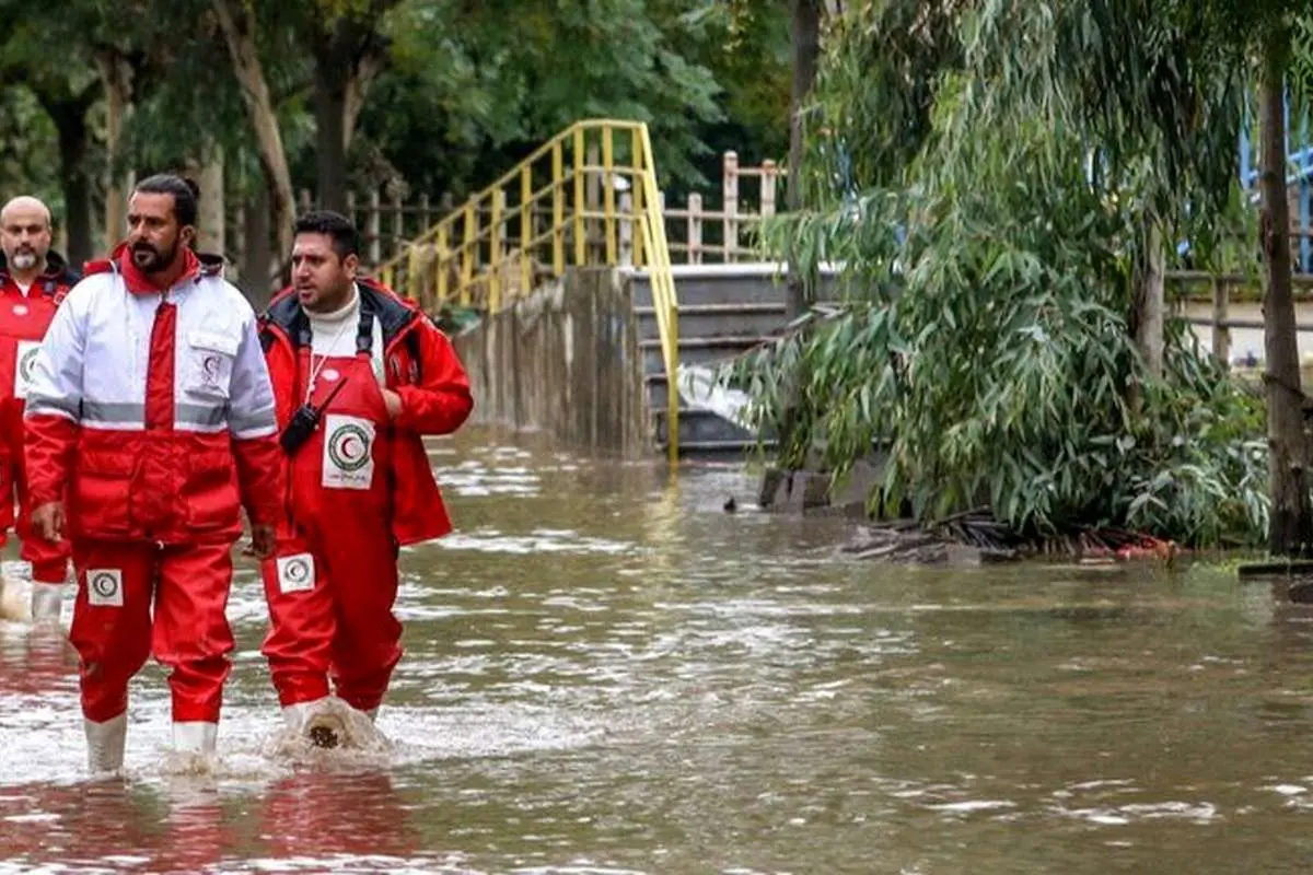 امدادرسانی امدادگران هلال احمر به ۳ هزار نفر در 13 استان کشور
