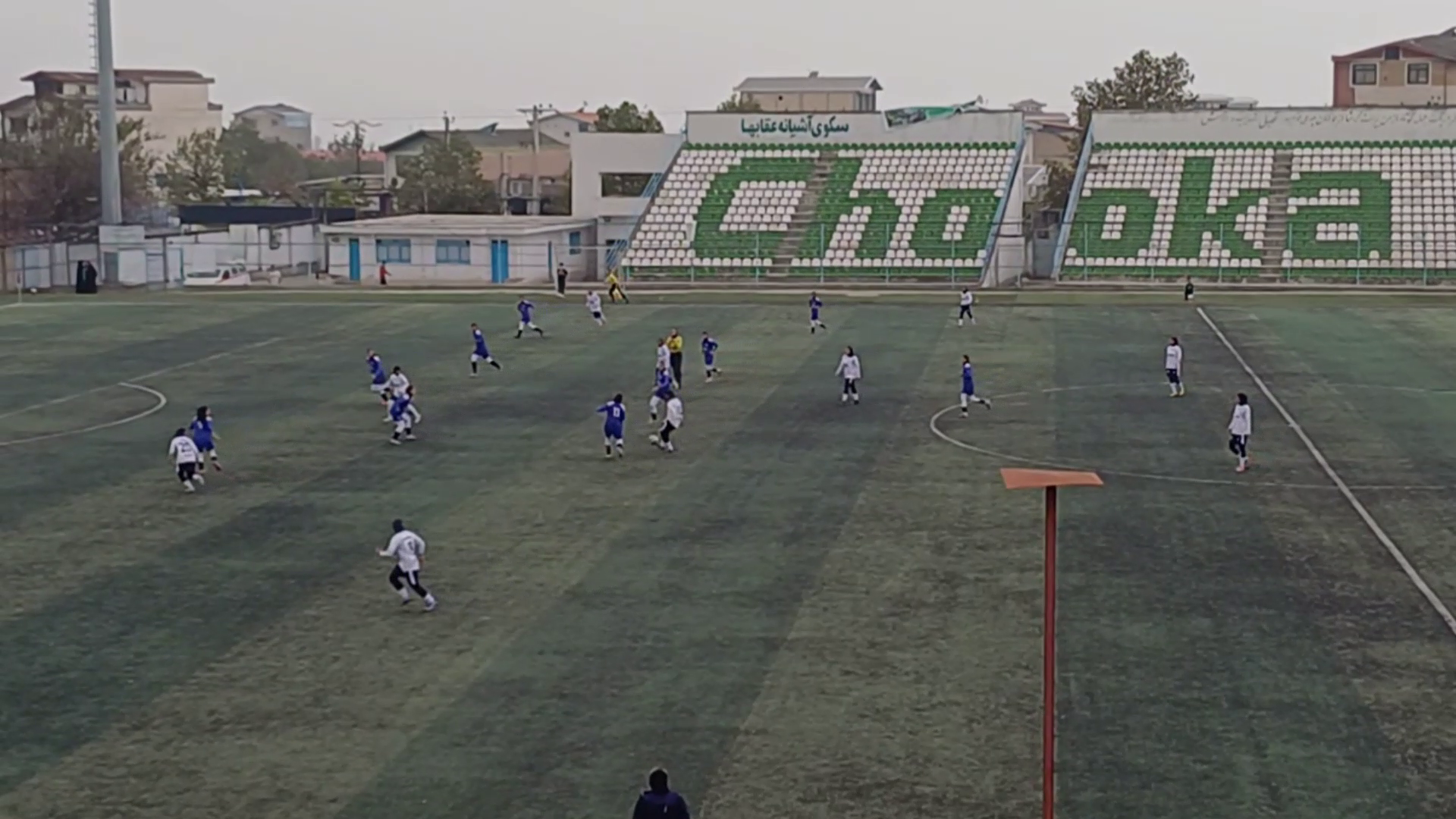 مصاف بانوان ملوان بندرانزلی مقابل یاسام کردستان در گام دهم